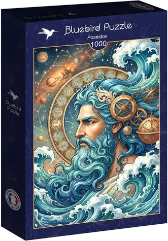 BlueBird Puzzle Poseidon / 1000 dielikov / 69 x 47,8 cm