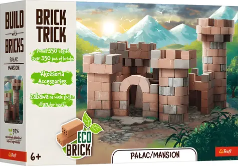 Trefl Stavebnica BRICK TRICK Hrad XL / 350 dielov