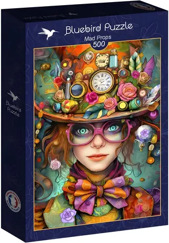BlueBird Puzzle Bláznivé rekvizity / 500 dielikov / 34,2 x 47,8 cm