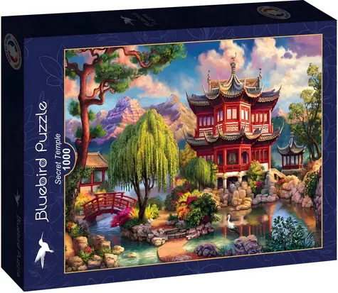 BlueBird Puzzle Tajný chrám / 1000 dielikov / 69 x 47,8 cm