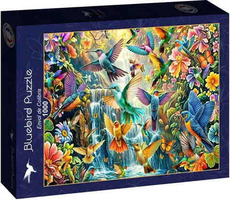 BlueBird Puzzle Let kolibríkov / 1000 dielikov / 69 x 47,8 cm