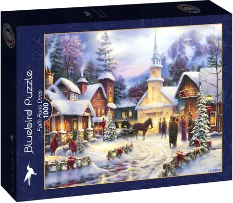 BlueBird Puzzle Hlboká viera / 1000 dielikov / 69 x 47,8 cm