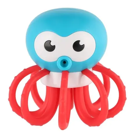 TEDDIES Hrkálka chobotnice / Plast / 8 × 8 cm / od narodenia