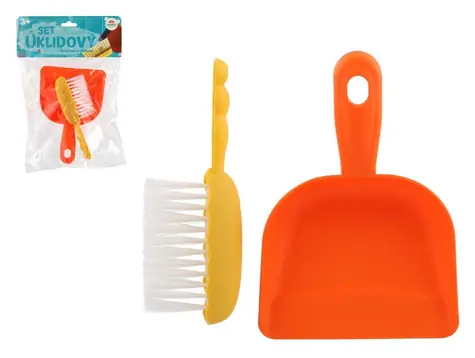 TEDDIES Upratovacie súprava Zmeták a lopatka / Plast / 20,5 x 29 cm / od 3 rokov
