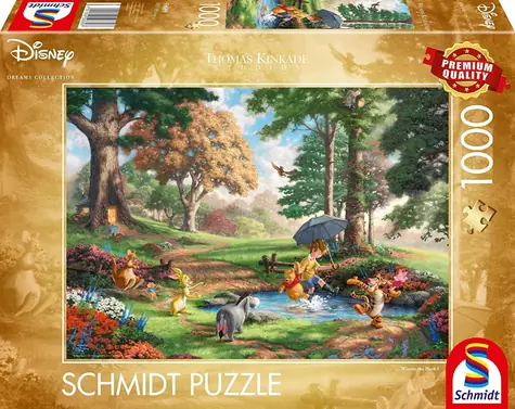 Schmidt Puzzle Medvedík Pú / 1000 dielikov / od 12 rokov
