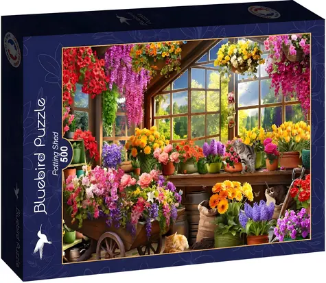 BlueBird Puzzle Skleník / 500 dielikov / 47,8 x 34,2 cm