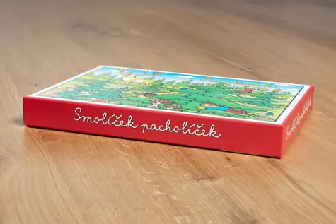 EFKO Spoločenská hra Smolíčku pacholíčku / drevené komponenty / od 3 rokov