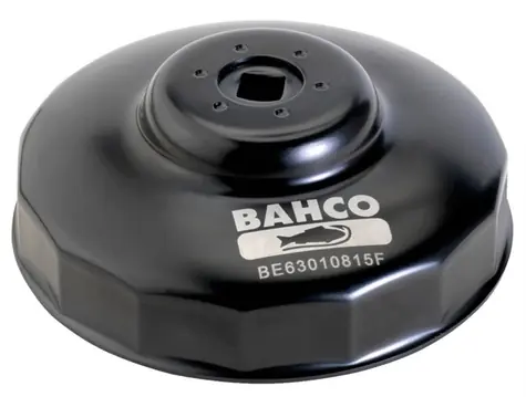 BAHCO BE6309210F / Viečko olejového filtra / O92 mm / 3/8" / pre Fiat, Lancia