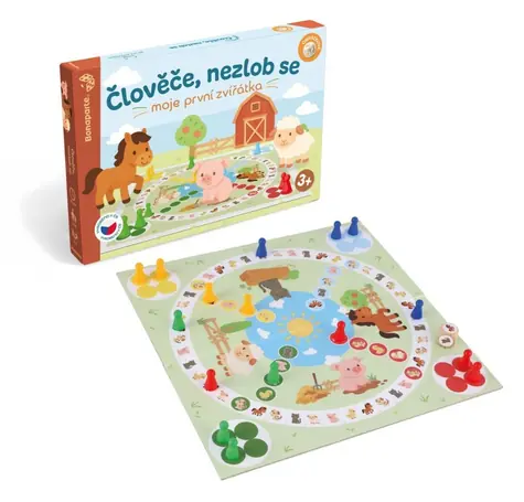 Bonaparte Hra Človeče, nehnevaj sa Moje prvé zvieratká / od 3 rokov