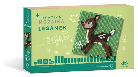 SEVA Kreatívna mozaika Lesánok / 254 dielikov / Plast / od 5 rokov