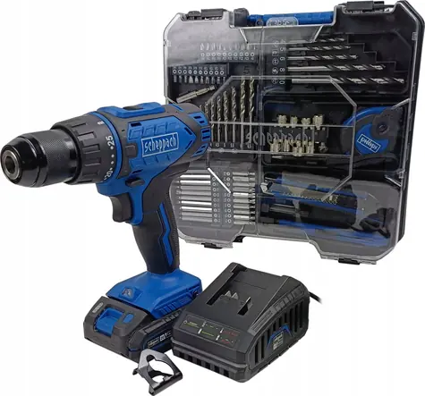 Scheppach C-DTB74/1-X / Aku vŕtačka a skrutkovač / 20 V / 1x akumulátor 2 Ah
