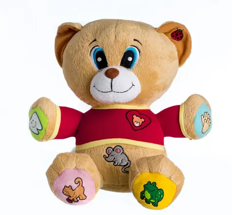 TEDDIES Medveď Tedík 30 cm / Plyš / Slovensky hovoriaci / 12m+
