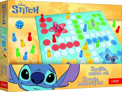 Trefl Hra Človeče, nehnevaj sa! Stitch / 2-4 hráči / vek 4+