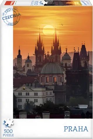 Dino Puzzle Praha Stovežatá / 500 dielikov