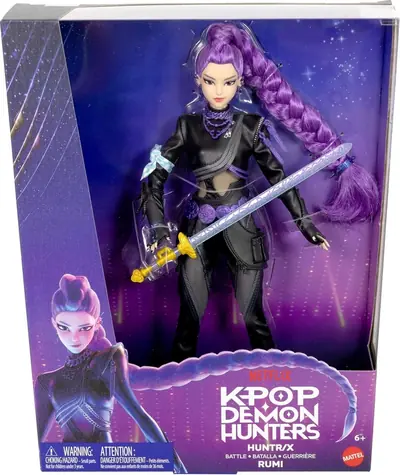 Mattel Figúrka K-Pop Demon Hunters HUNTR/X Rumi (JRW19) / od 6 rokov / Plast