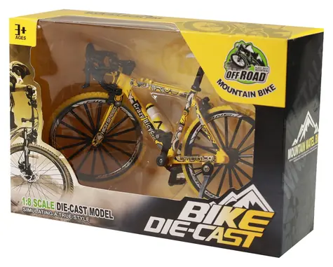 Rappa Horský bicykel žltý / Voľný chod / 20 cm