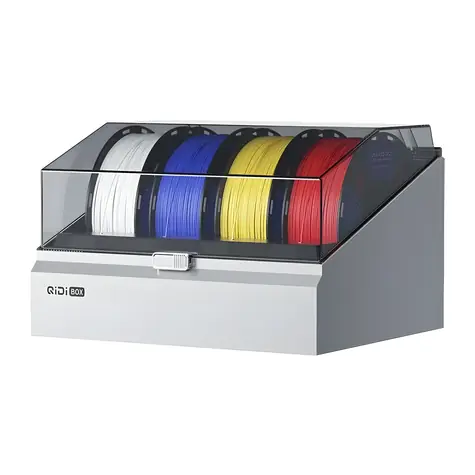 QiDi Box pre Q2 / Multifilamentový systém / 4 kanály / sušenie do 65 ° C / NFC