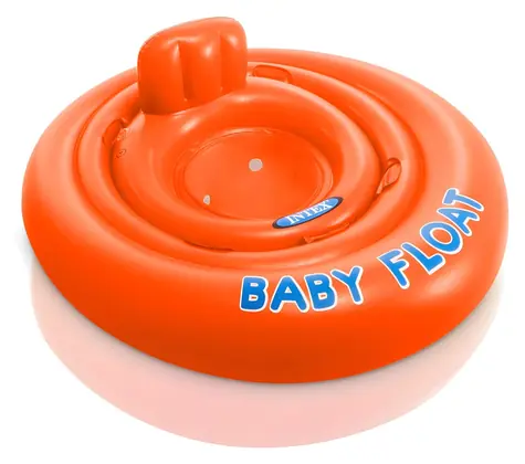 Wiky Nafukovací kruh Baby so sedadlom / Nafukovací kruh / 76 cm / opierka chrbta