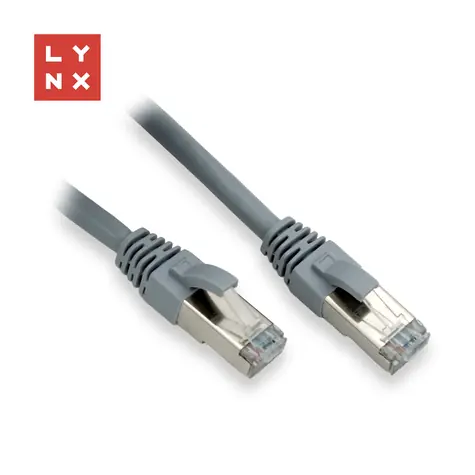 Lynx FTP patch kábel Cat6 sivý / Patch kábel / FTP / 2 m
