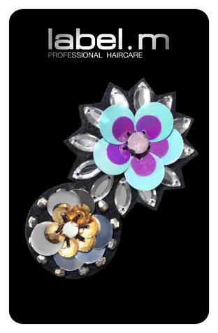 label.m Floral Dráma Spona do vlasov