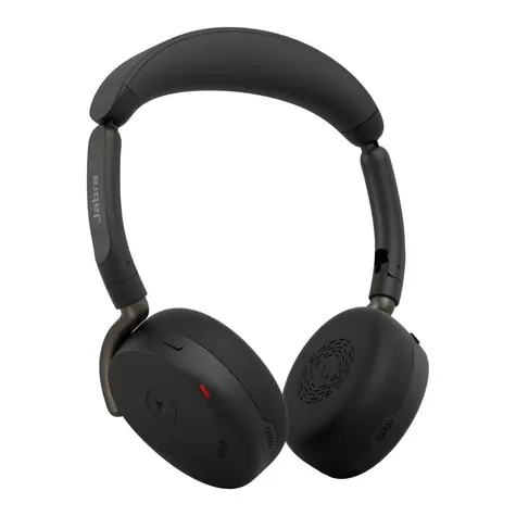 JABRA Evolve3 65 Flex Link 390a UC čierna / Slúchadlá / Bluetooth / USB-A / Na uši