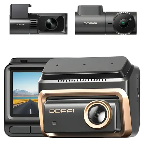 DDPai Z90 Master / Kamera do auta / predná + zadná kamera / 4K/30fps / GNSS / Wi-Fi / superkondenzátor