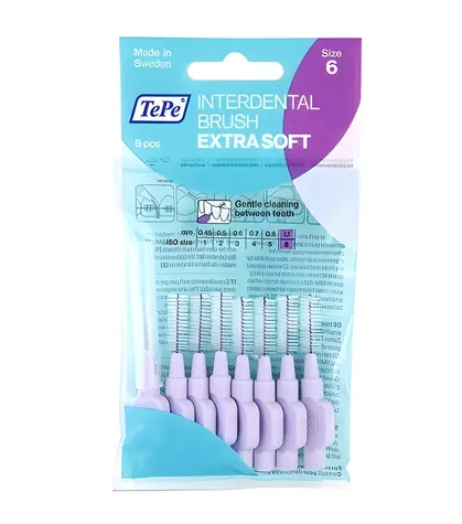 TePe Extra Soft Medzizubná kefka 1,1 mm, 8 ks