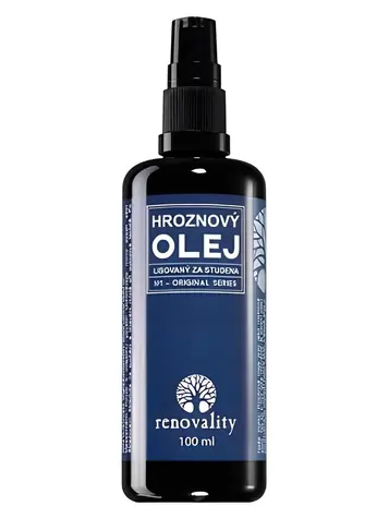 Renovality Original Series Hroznový olej lisovaný za studena 100 ml