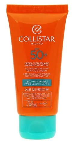 Collistar Special Perfect Tan Active Protection Sun Face Opaľovací prípravok na tvár 50 ml