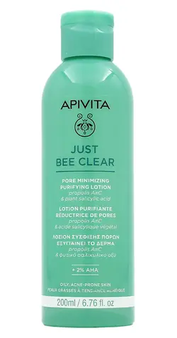 Apivita Just Bee Clear Pore Minimizing Purifying Lotion Čistiaca voda 200 ml