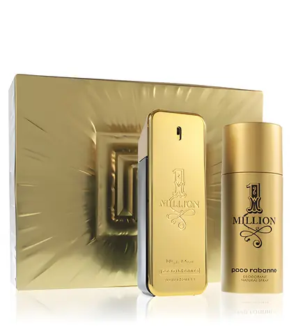 Paco Rabanne 1 Million Toaletná voda 100 ml ~ toaletná voda 100 ml + dezodorant 150 ml