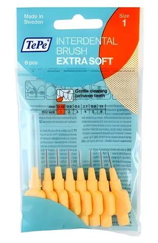 TePe Extra Soft Medzizubná kefka 0,45 mm 8 ks