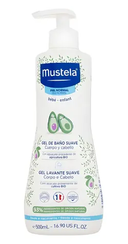 Mustela Bébé Gentle Cleansing Gél Sprchový gél 500 ml
