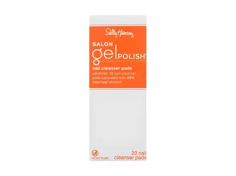 Sally Hansen Salón Gél Polish Nail Cleanser Pads Odlakovač nechtov 1 balenie
