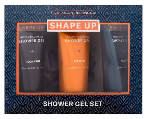 Xpel Shape UP Shower Gél Set Sprchový gél 100 ml ~ sprchový gél Bergamot & Mint 100 ml