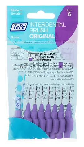 TePe Original Medzizubná kefka 8 ks 1,1 mm