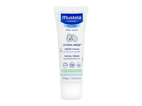 Mustela Hydra Bébé Facial Cream Denný pleťový krém 40 ml