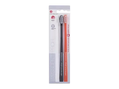 Swissdent Profi Gentle Trio Klasická zubná kefka 3 ks