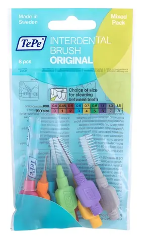 TePe Original Medzizubná kefka 8 ks Mixed Pack