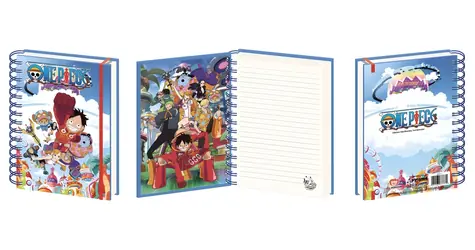 PYRAMÍD Blok One Piece Egghead DPL10 / Krúžková väzba / A5 / 80 listov