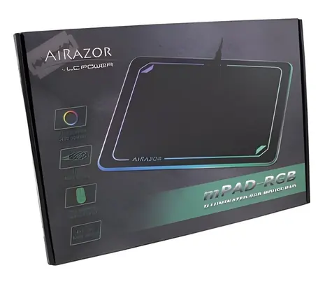 LC-Power mPAD-RGB / Podložka pod myš / RGB podsvietenie
