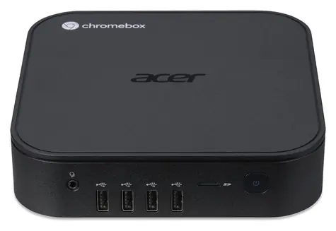 Acer Chromebox CXI6 čierna / Mini PC / Intel Core 5 120U / 16GB / 256GB SSD / ChromeOS