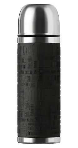 Emsa SENATOR SLEEVE čierna 0,5 l / Cestovný termohrnček
