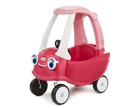 Odrážadlo Cozy Coupe Princess ružovo-biele / od 1,5 do 5 rokov / Plast / 8,3 kg