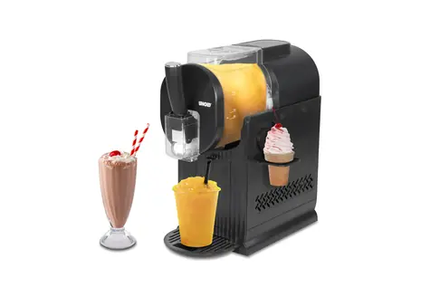 Unold 48965 Sofia čierna / Zmrzlinovač a výrobník ľadovej triešte / 150 W / displej / plast