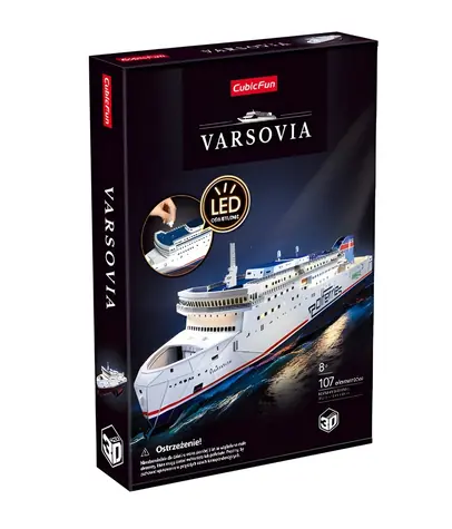 3D puzzle Prom Varšava / Loď