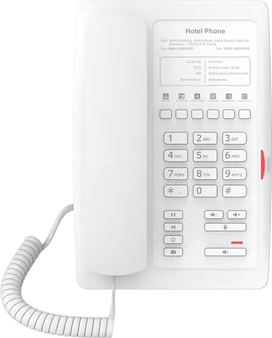 Fanvil H3 biela / Hotelový IP telefón / SIP / drôtový