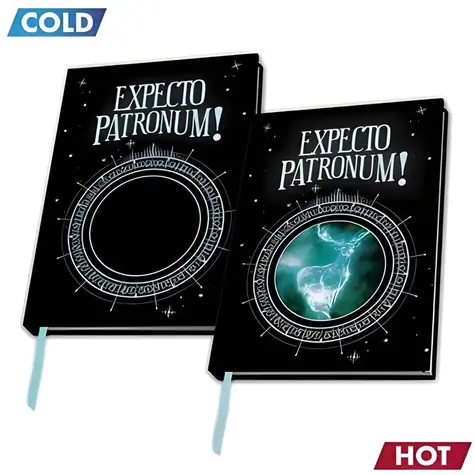 Zápisník Harry Potter Expecto Patronum, meniace sa / Zápisník