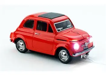 Click Car Mouse Fiat 500 Oldtimer červená / Myš / optická / USB
