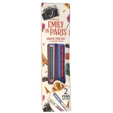 BLUESKY Set per Emily in Paris / Pero / 2 ks